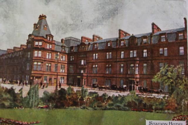 In its heyday the Station Hotel in Ayr offered seawater bathing as well as all-in train, golf and Robert Burns tourism packages.