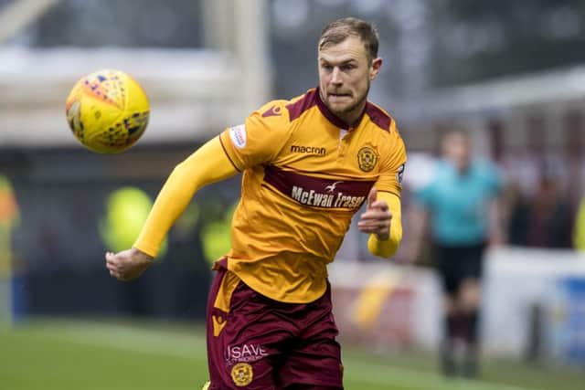 Richard Tait in action for Motherwell. Only Rangers' Daniel Candeias has laid on more league goals this term. Picture: SNS Group