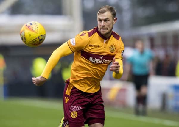 Richard Tait in action for Motherwell. Only Rangers' Daniel Candeias has laid on more league goals this term. Picture: SNS Group