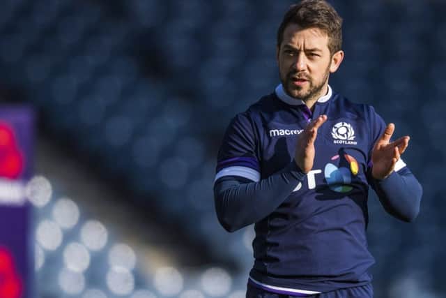 Greig Laidlaw reckons Russell is in the mood to wreak more havoc against the Irish. Picture: SNS Group