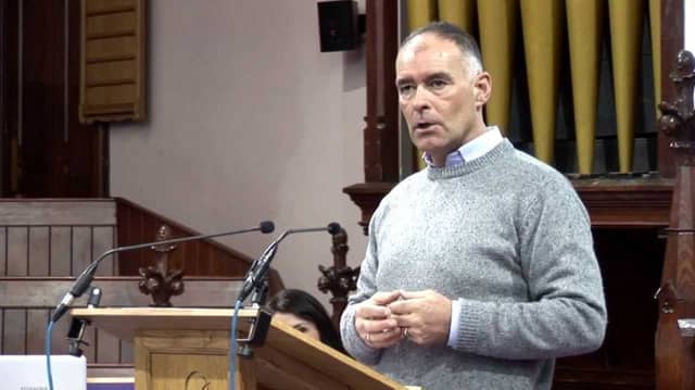 Former Scottish Socialist Party leader Tommy Sheridan