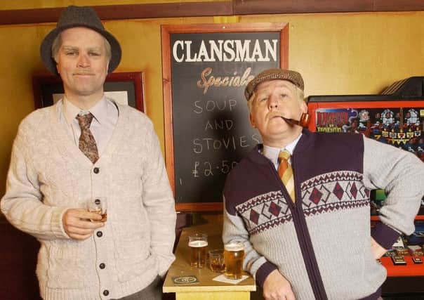 Jack (Ford Keirnan) and Victor (Greg Hemphill) will be back on our screens on Thursday evening. Picture: BBC Scotland