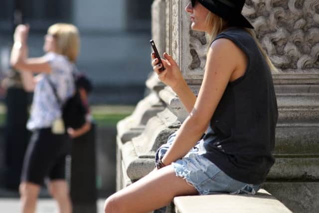 Smartphone usage across the world has soared but many of the devices are used for just a few years before being binned. Picture: PA