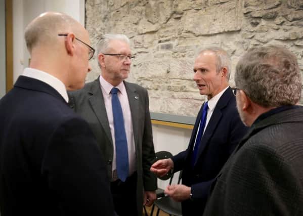 From left, Deputy First Minister John Swinney, Brexit minister Mike Russel, Cabinet Office minister David Lidington and Scottish Secretary David Mundell. Picture: contributed
