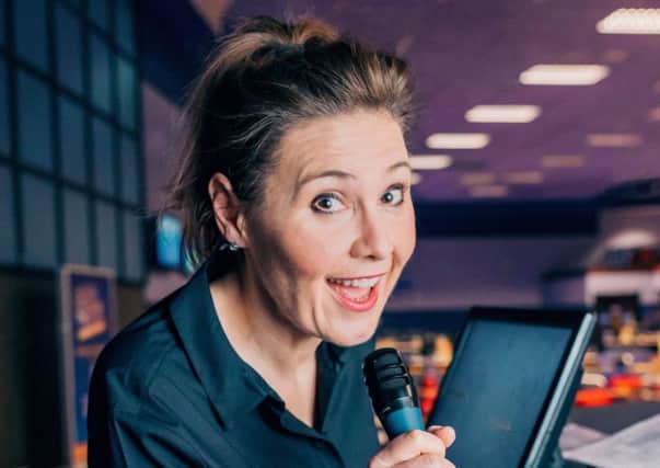Jane McCarry as Betty, the bingo caller