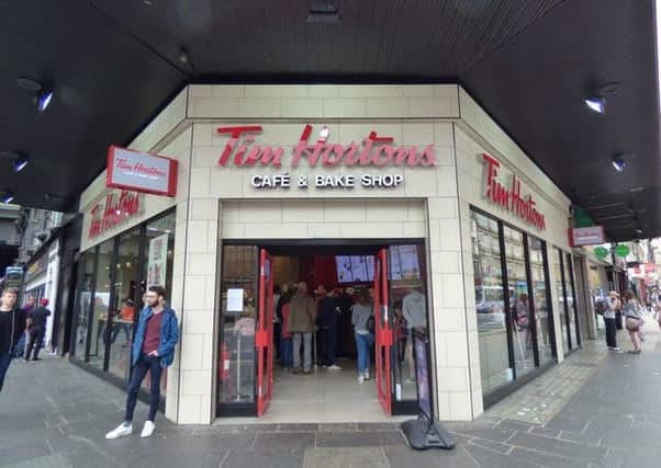 Tim Hortons set to open second Glasgow branch