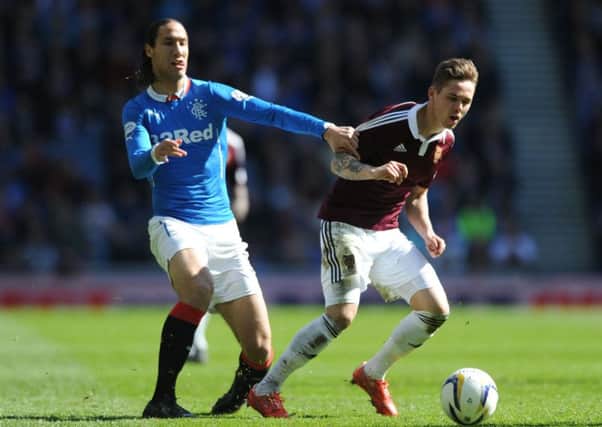 Bilel Mohsni played for Rangers between 2013 and 2015. Picture: Jane Barlow