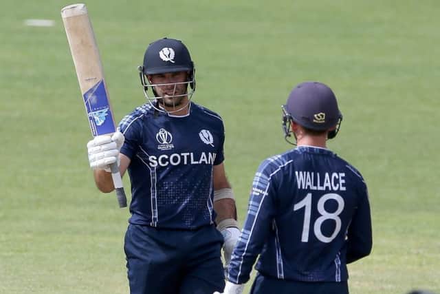 Kyle Coetzers fine 88 helped Scotland to defeat Nepal and to the top of the World Cup Qualifier group.  Photograph: Getty