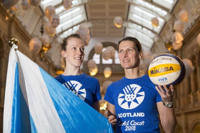 Lynne Beattie, left, and Melissa Coutts believe a bronze medal in Australia is possible. Photograph: Jeff Holmes/JSHPICS.com
