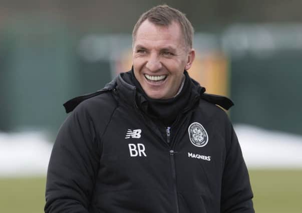 Celtic manager Brendan Rodgers has called into question the Rangers revival. Picture: Craig Foy/SNS
