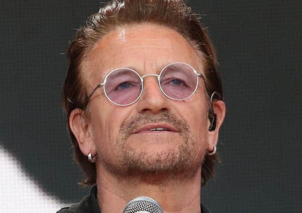US frontman Bono has apologised after claims were made that workers at a charity he co-founded were subjected to a culture of bullying and abuse. Picture: Chris Jackson