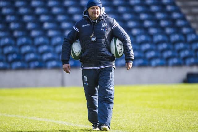 Scotland assistant coach Matt Taylor. Picture: Gary Hutchison/SNS/SRU