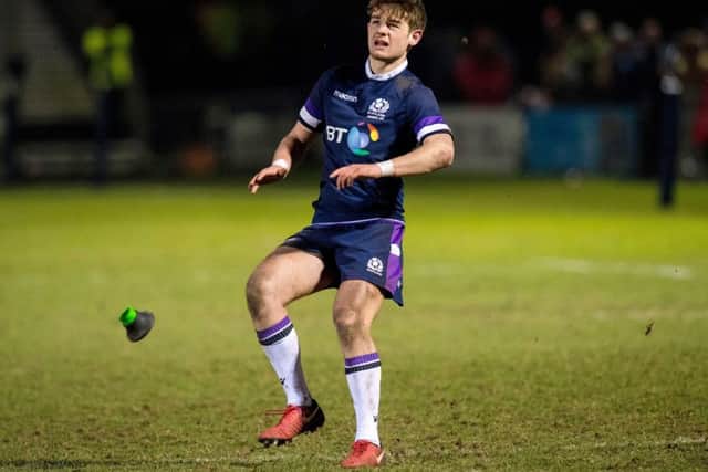 Ross Thompson of Scotland Under-20s. Picture: Ross Parker/SNS/SRU