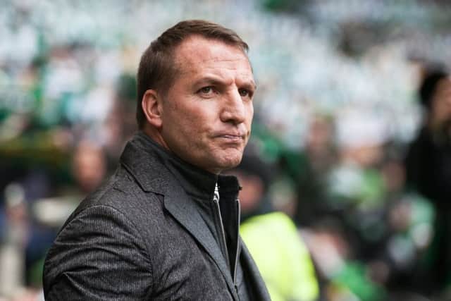 Brendan Rodgers will look for his side to be their dominant best at Ibrox. Picture: John Devlin