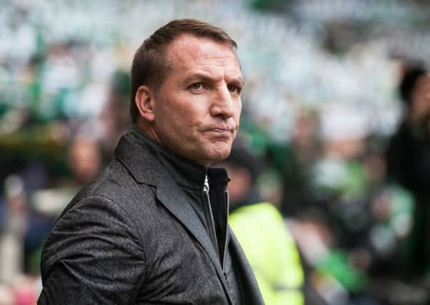 Brendan Rodgers will look for his side to be their dominant best at Ibrox. Picture: John Devlin