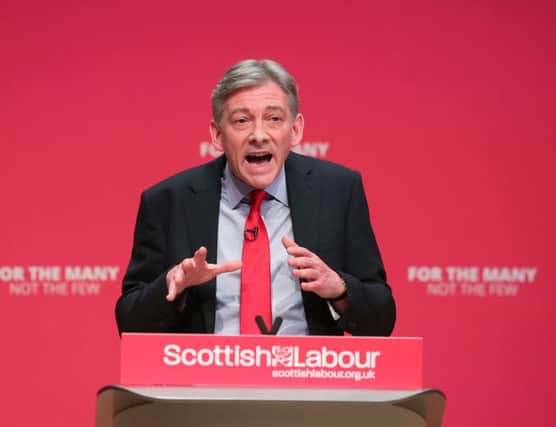 Richard Leonard in Dundee. Picture: PA wire.