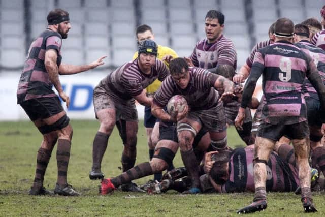 Watsonians v Ayr at Myreside. Picture: Alistair Linford