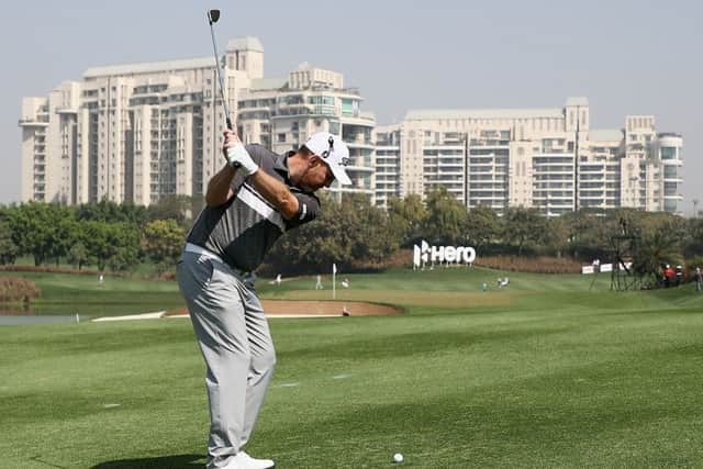 Stephen Gallacher finished joint seventh in the Hero Indian Open. Picture: Getty