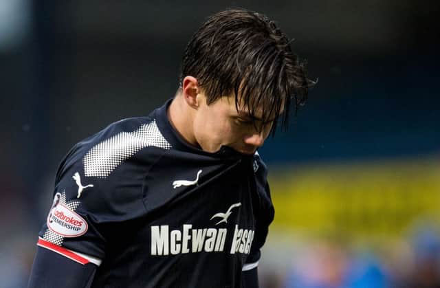 Dundee's Jesse Curran at full time. Picture: SNS/Ross Parker