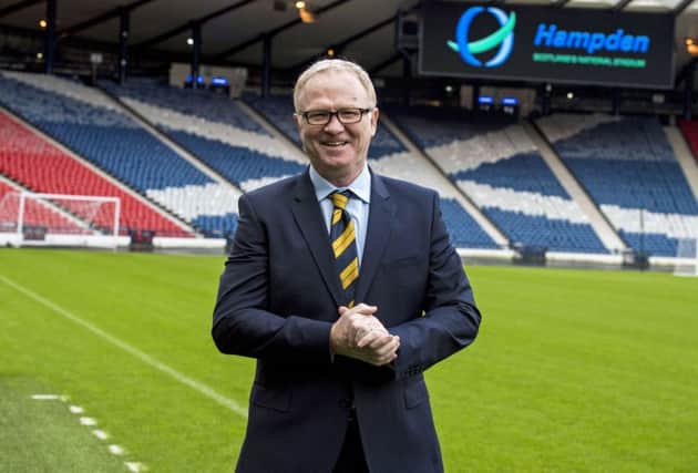 Alex McLeish has confirmed his backroom staff. Picture: SNS Group