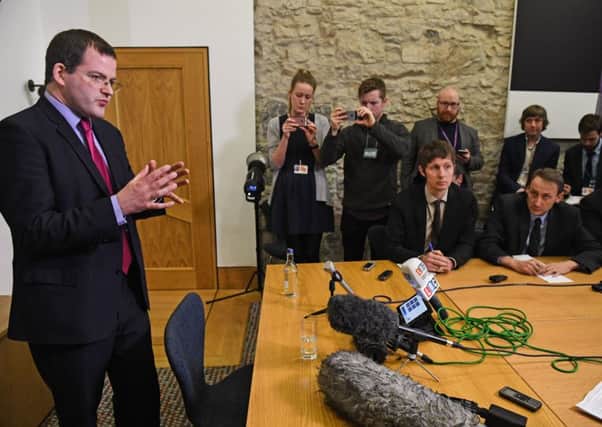 Mark McDonald MSP defends himself following allegations of inappropriate behavior towards women (Picture: Getty)
