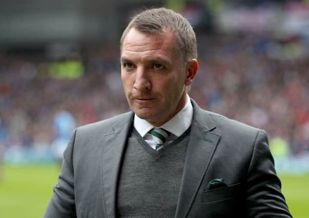 Celtic manager Brendan Rodgers. Picture: PA