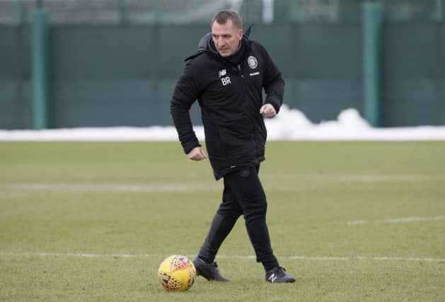Celtic manager Brendan Rodgers. Picture: SNS