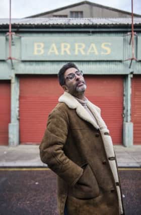 Sanjeev Kohli in the Barras, Glasgow. Kohli plays Navid in BBC's Still Game, Ramesh Majhu in the radio sitcom Fags, Mags and Bags and AJ Jandhu in the BBC Scotland soap, River City