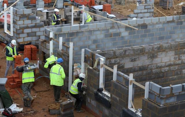 The total number of homes built in Scotland increased by five per cent in the year ending September 2017. Picture: PA