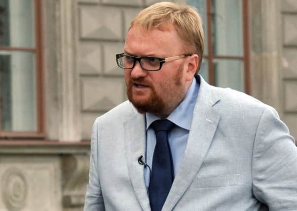 Vitaly Milonov branded the incident "fake news". Picture: Getty Images