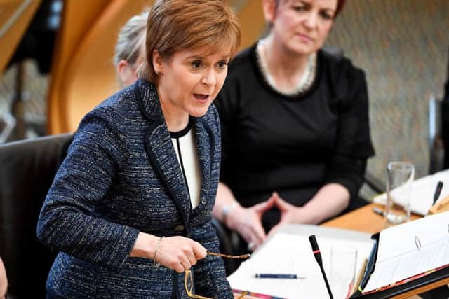 Nicola Sturgeon will meet Theresa May today as 'power grab' row rumbles on. Picture: Getty