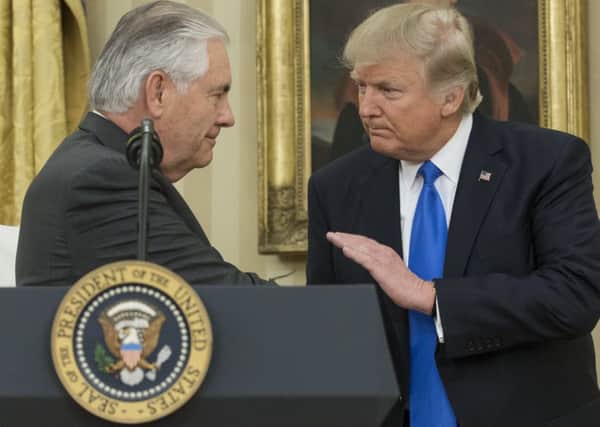Donald Trump's dismissal of Rex Tillerson is the latest in an alarming string of high-profile firings (Picture: Getty)