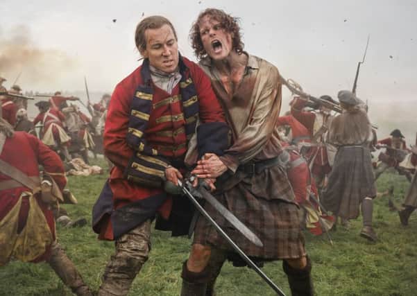 Filming for the 4th season of Outlander is underway in Glasgow
