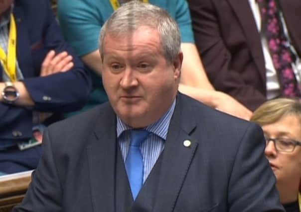 SNP Westminster leader Ian Blackford speaks during Prime Minister's Questions. Picture: PA Wire