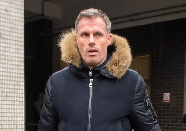 Jamie Carragher has been suspended by Sky Sports until the end of the season. Picture: Dominic Lipinski/PA Wire