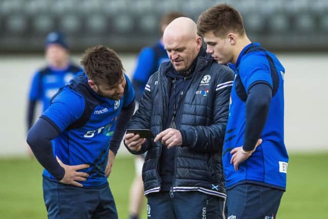 Gregor Townsend has revealed why he changed a third of his team for the match in Rome. Picture: SNS Group
