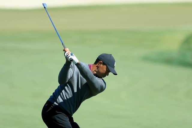 Tiger Woods in action during the pro-am before the Arnold Palmer Invitational. Picture: Sam Greenwood/Getty Images