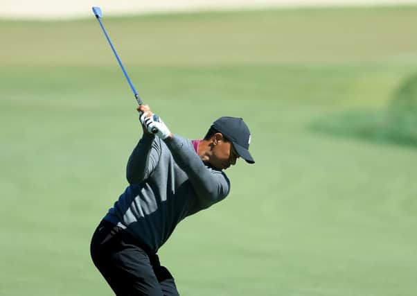 Tiger Woods in action during the pro-am before the Arnold Palmer Invitational. Picture: Sam Greenwood/Getty Images