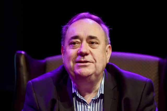 Former First Minister Alex Salmond. Picture: Lesley Martin/PA Wire