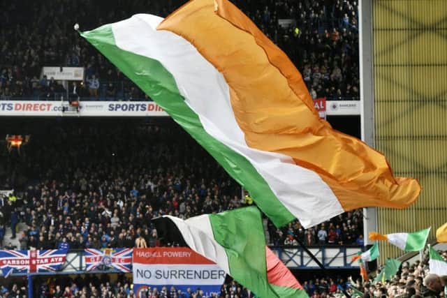 Celtic and Rangers fans have been guilty of sectarian behaviour in the past. Picture: SNS