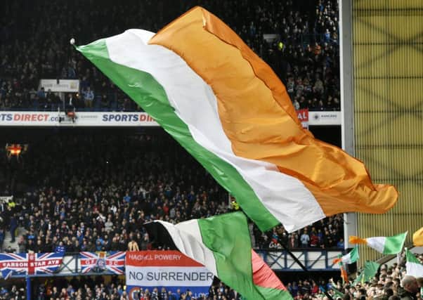 Celtic and Rangers fans have been guilty of sectarian behaviour in the past. Picture: SNS