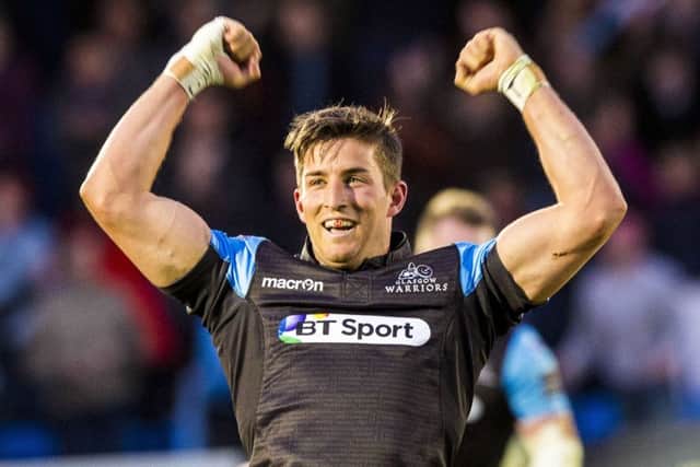 DTH van der Merwe during one of his final games for Glasgow in his first spell at Scotstoun. Picture: SNS Group
