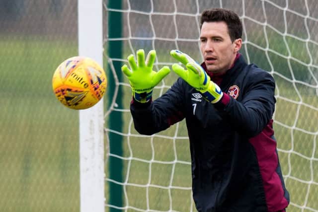 Hearts goalkeeper Jon McLaughlin. Picture: Ross Parker/SNS