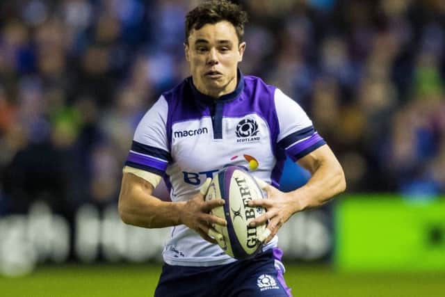 Lee Jones is in the Scotland Sevens squad heading for Gold Coast: Picture: SNS