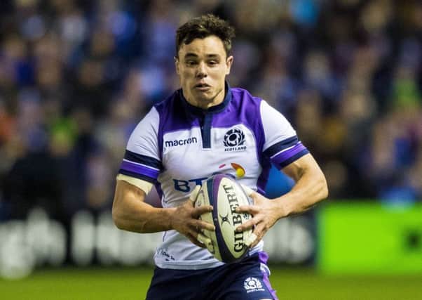 Lee Jones is in the Scotland Sevens squad heading for Gold Coast: Picture: SNS