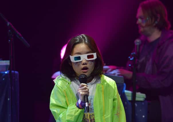 Teenage vocalist Orono Noguchi didnt seem ready for a Glasgow audience