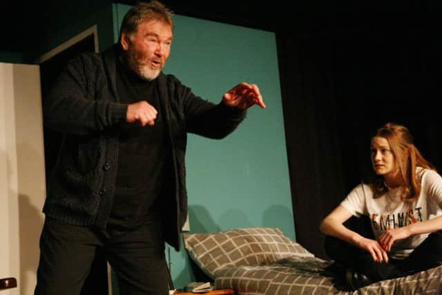 From Oran Mor's Lunchtime Theatre: 

This week's play is The Greatest by Alan Muir and Directed by Ron Bain.