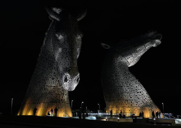 The Kelpies will join World Earth Hour. Picture Michael Gillen.
