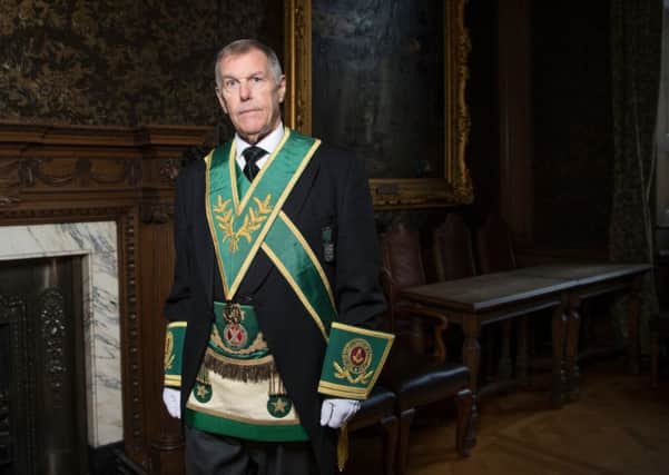 Ramsay McGhee, depute grand master of the Grand Lodge of Scotland. Photograph: Graham Hunter