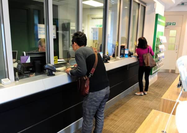 Local bank branches are still a lifeline for many people. Picture: Ian Rutherford